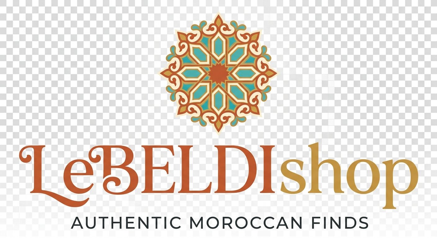 Djellaba traditionnelle bleu